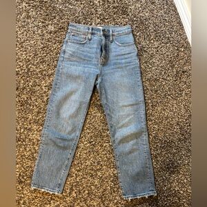 Madewell Classic Straight Jean